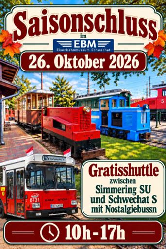 Veranstaltungsbild von Eisenbahnmuseum Schwechat