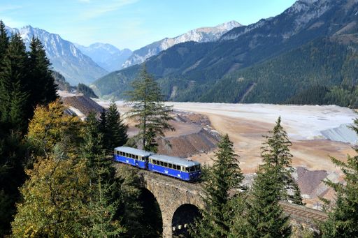 Atemberaubender Ausblick von unseren Viadukten © Verein Erzbergbahn